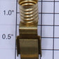 Lionel 221-33 Brass Lamp Socket with Bracket