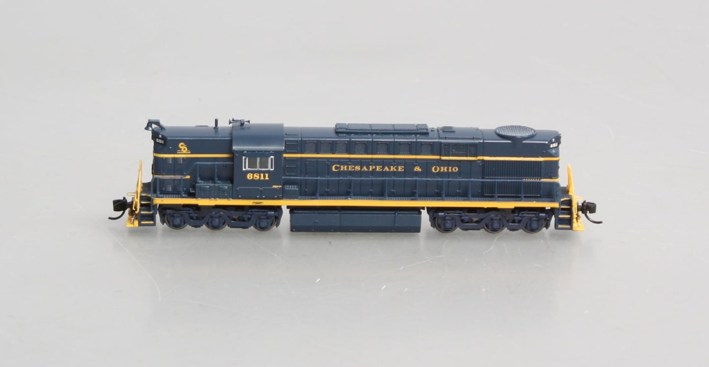 Broadway Limited 6629 N C&O Alco RSD-7 Diesel Locomotive with DCC #6811