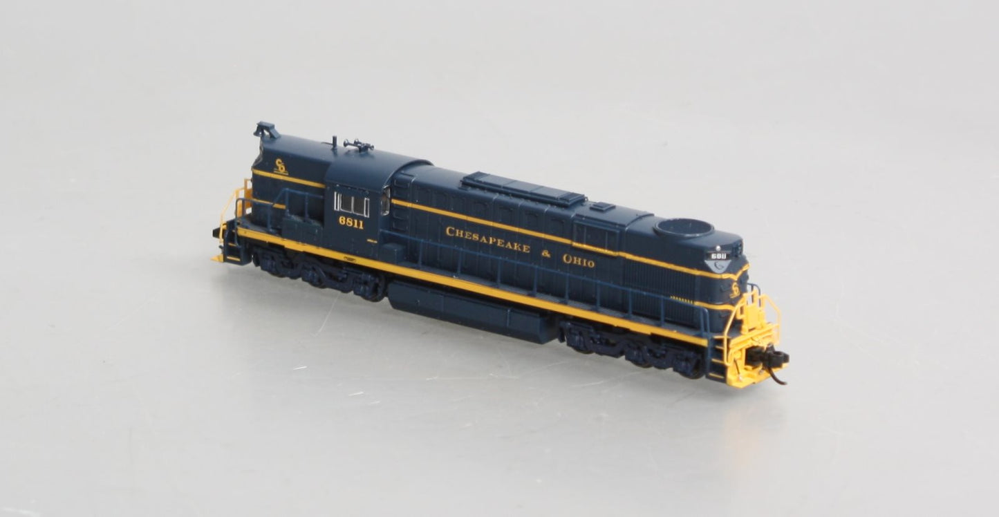 Broadway Limited 6629 N C&O Alco RSD-7 Diesel Locomotive with DCC #6811