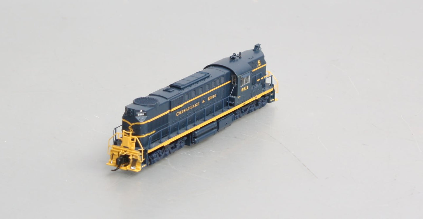 Broadway Limited 6629 N C&O Alco RSD-7 Diesel Locomotive with DCC #6811