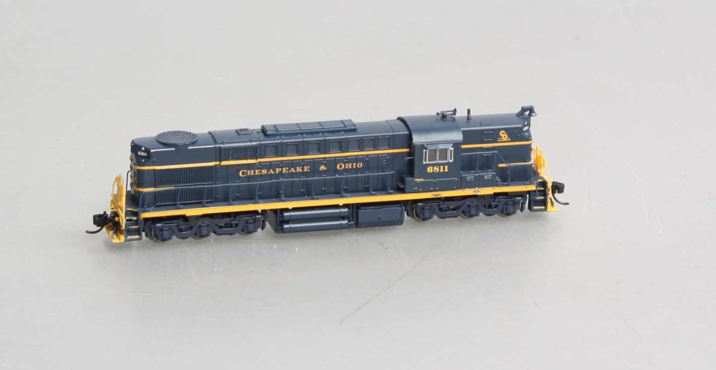 Broadway Limited 6629 N C&O Alco RSD-7 Diesel Locomotive with DCC #6811