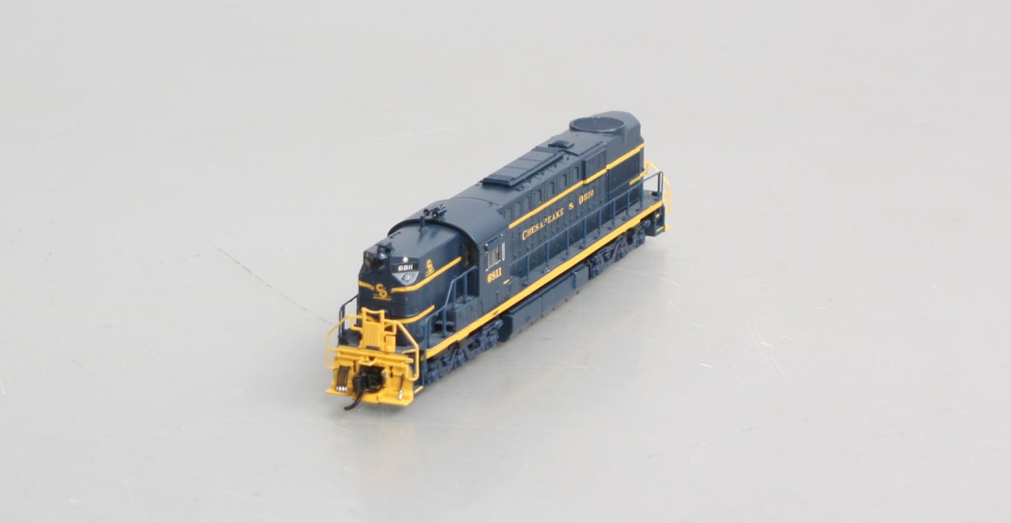 Broadway Limited 6629 N C&O Alco RSD-7 Diesel Locomotive with DCC #6811