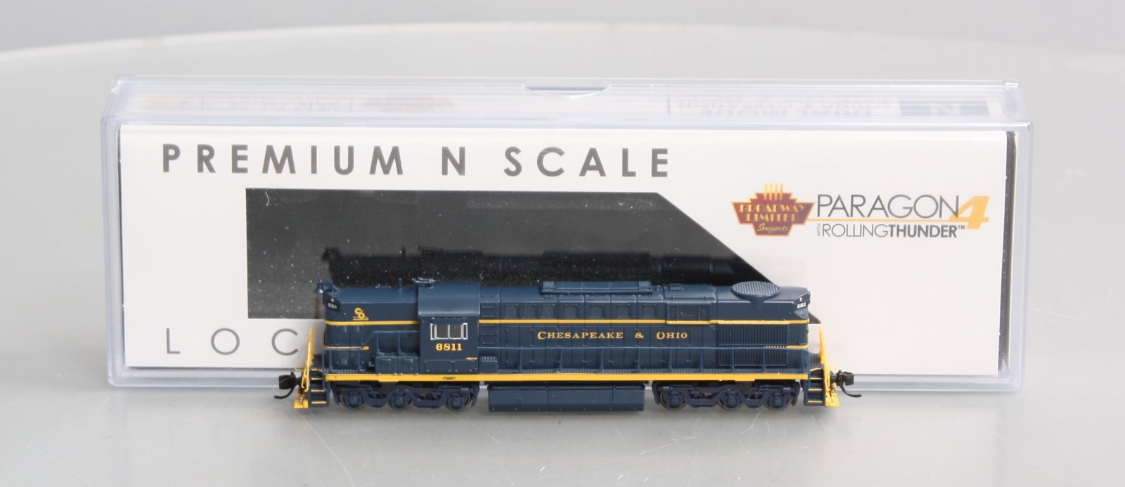 Broadway Limited 6629 N C&O Alco RSD-7 Diesel Locomotive with DCC #6811