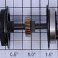 Lionel 38663-54 Drivewheel Set 0-8-0 #4 with Gear for