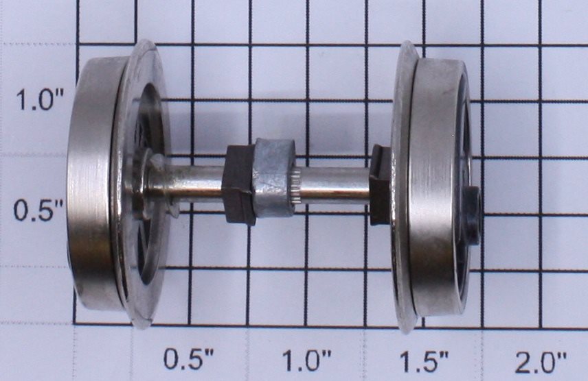 Lionel 28649-254 Polar Express Front Flanged Wheel Set with Cam Series 2 Only