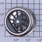 Lionel 28649-254 Polar Express Front Flanged Wheel Set with Cam Series 2 Only