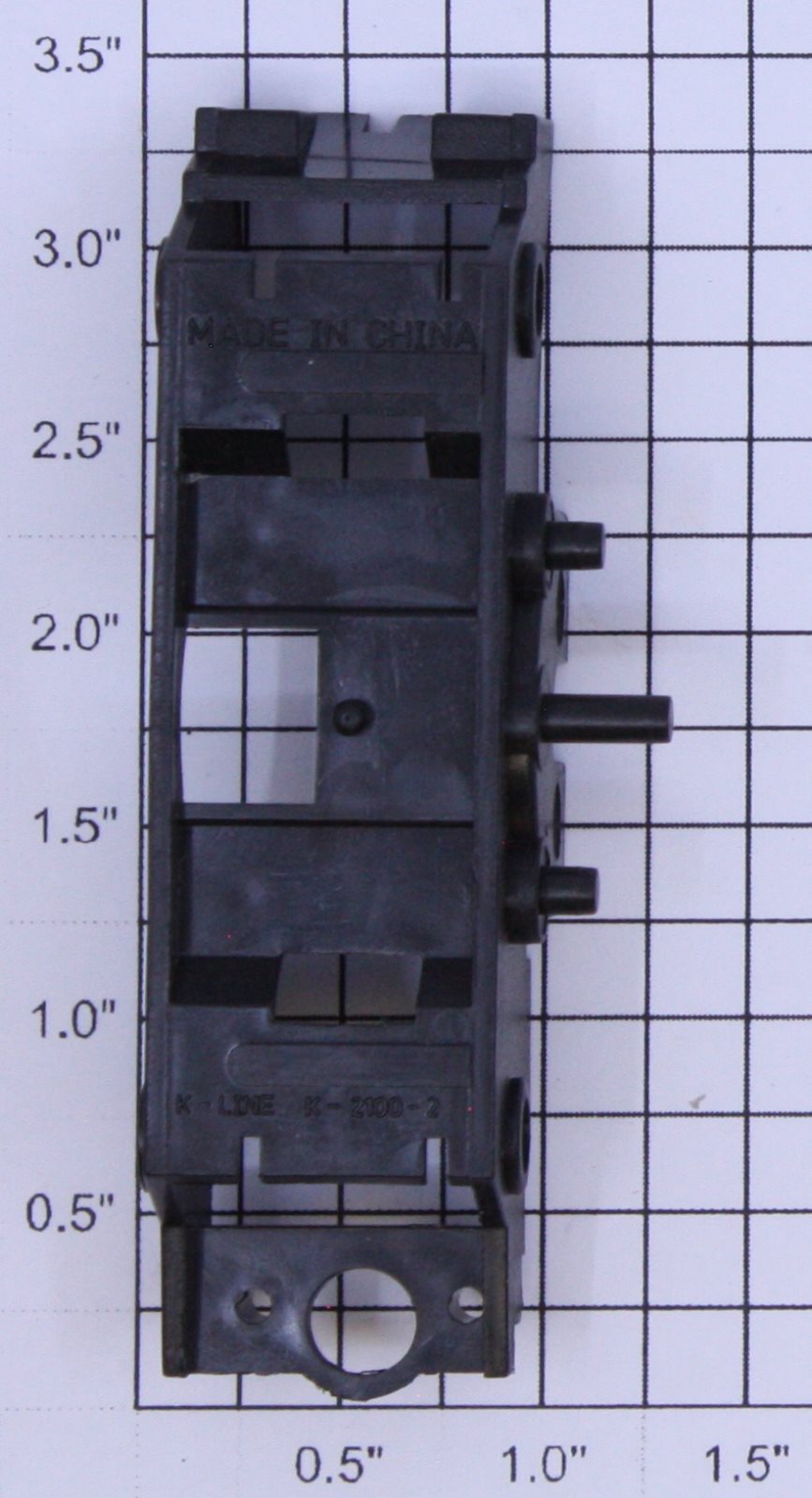 K-Line K2100-07-02 Black Plastic Gear Box Motor Housing