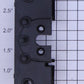 K-Line K2100-07-02 Black Plastic Gear Box Motor Housing