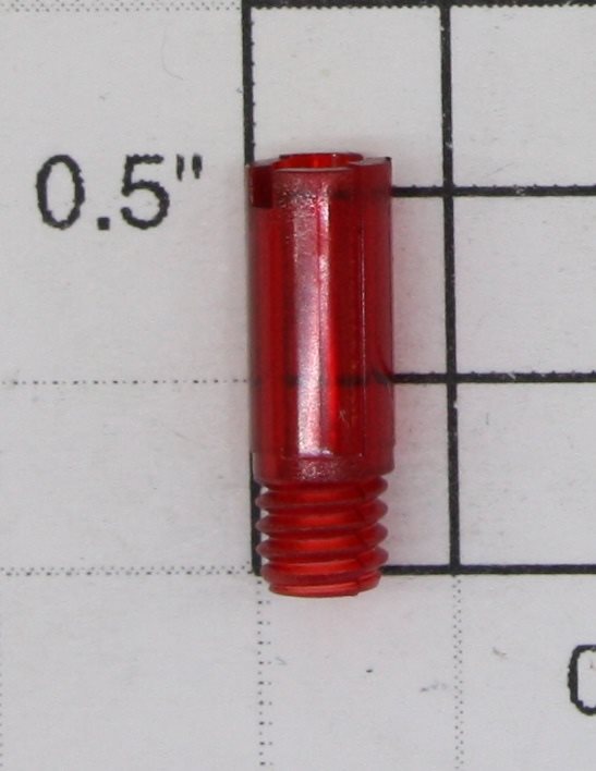 American Flyer PA12A190 S Gauge Red Plastic Smoke Stack Insert