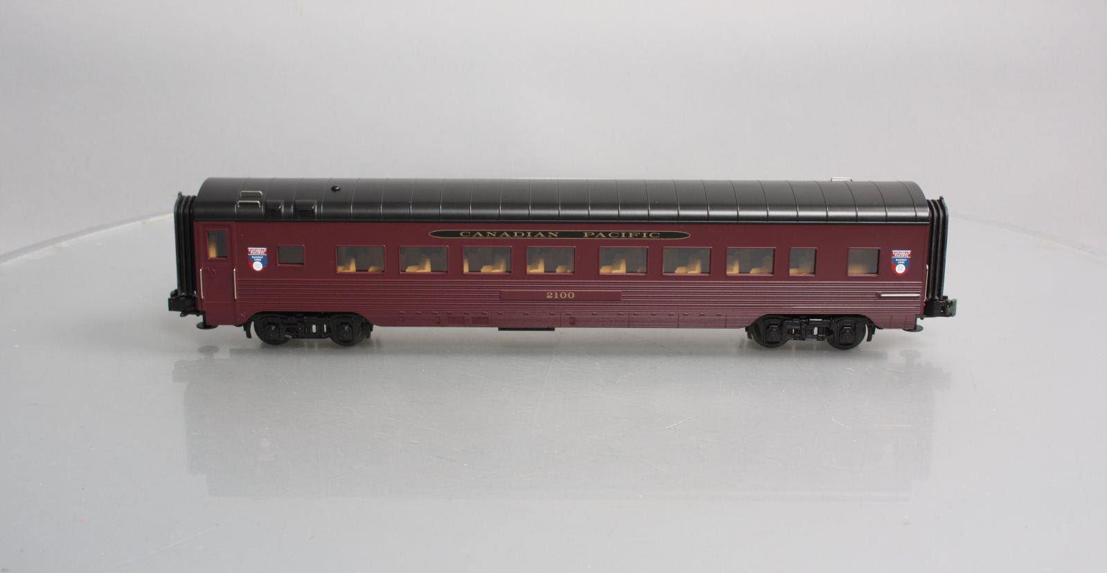 MTH 30-6732 O Canadian Pacific 60' Streamlined ABS Passenger Coach #2100 NIB