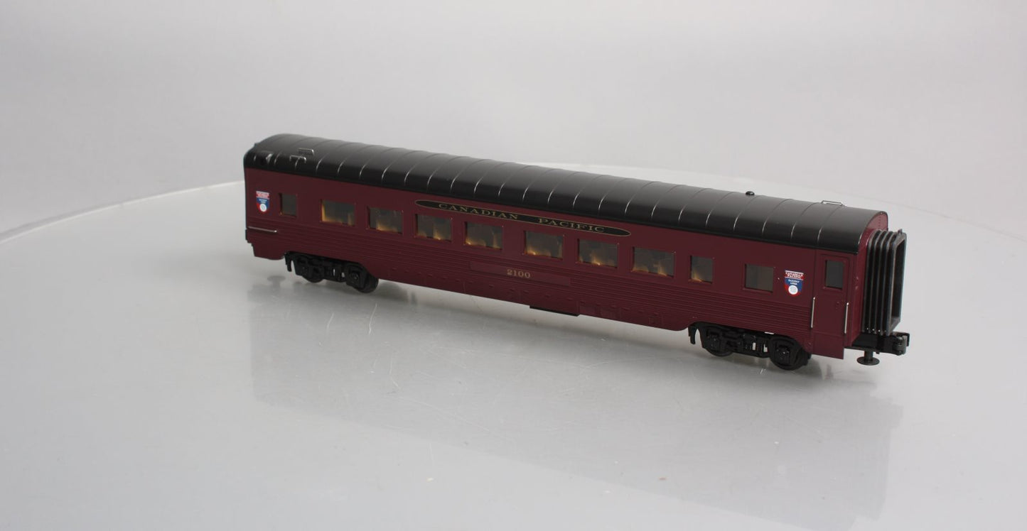 MTH 30-6732 O Canadian Pacific 60' Streamlined ABS Passenger Coach #2100 NIB
