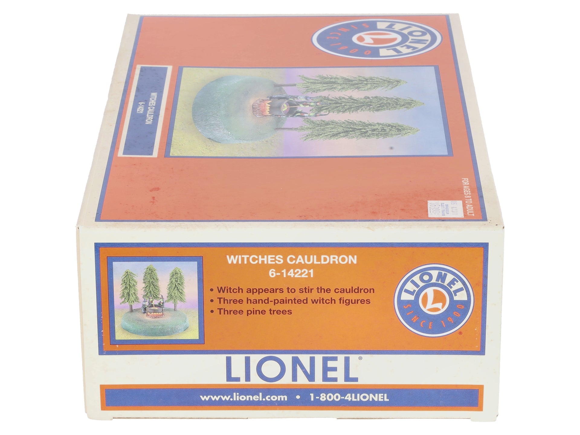 Lionel 6-14221 O Gauge Witches Cauldron Animated Scene LN/Box