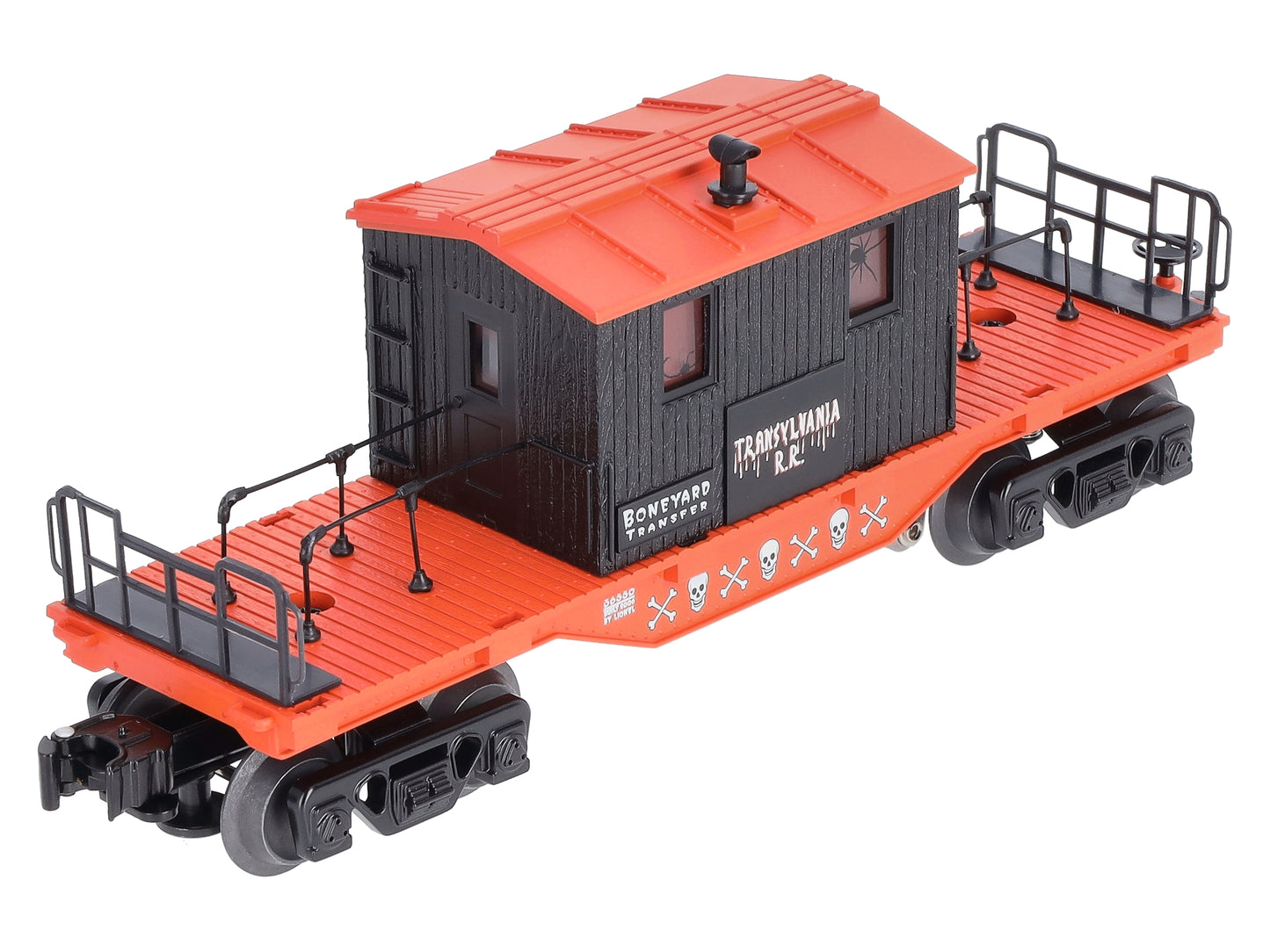Lionel 6-36550 O Gauge Halloween Transylvania Transfer Illuminated Caboose LN/Box