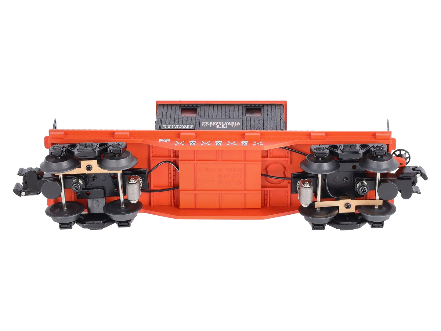 Lionel 6-36550 O Gauge Halloween Transylvania Transfer Illuminated Caboose LN/Box