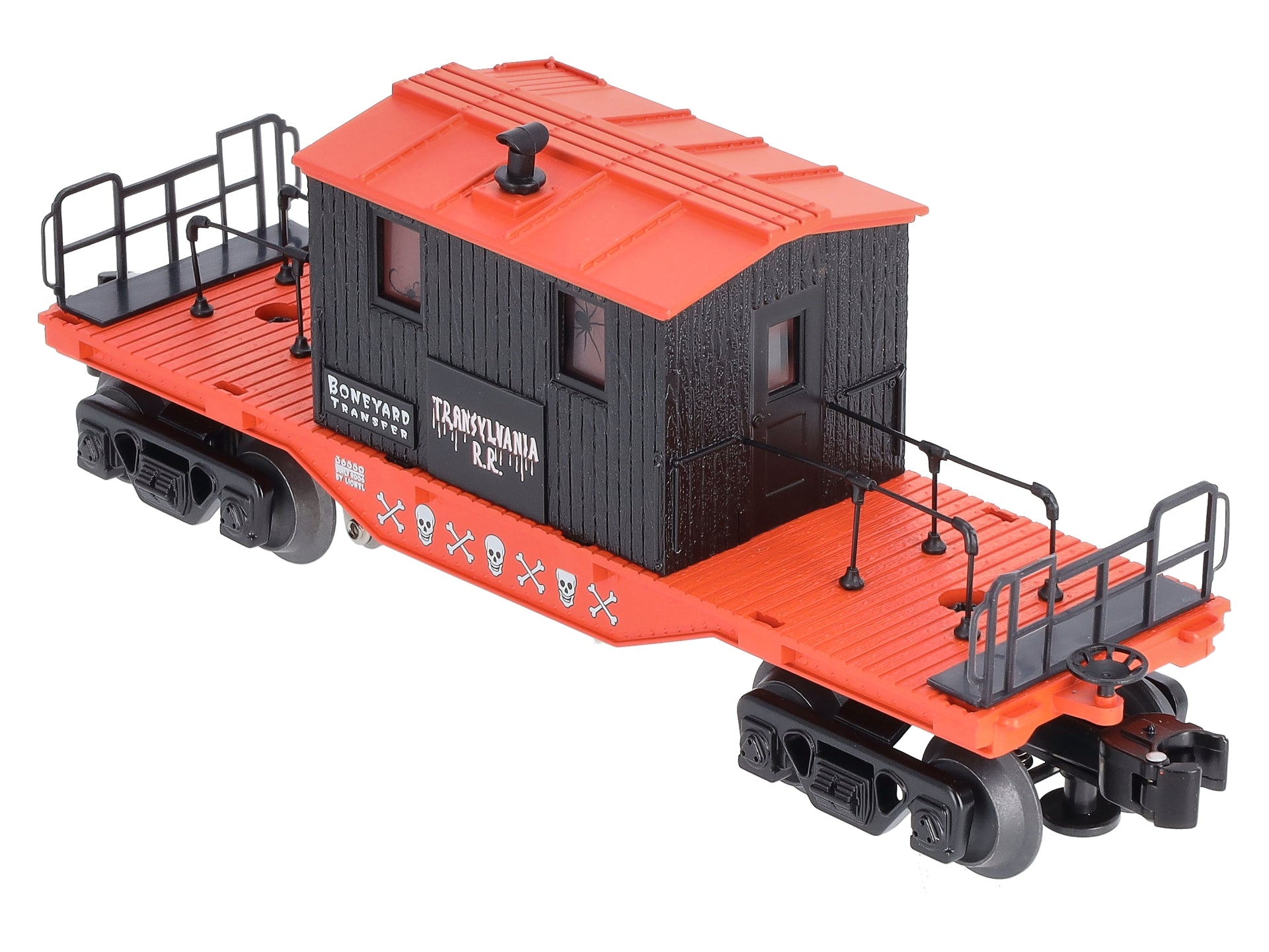 Lionel 6-36550 O Gauge Halloween Transylvania Transfer Illuminated Caboose LN/Box