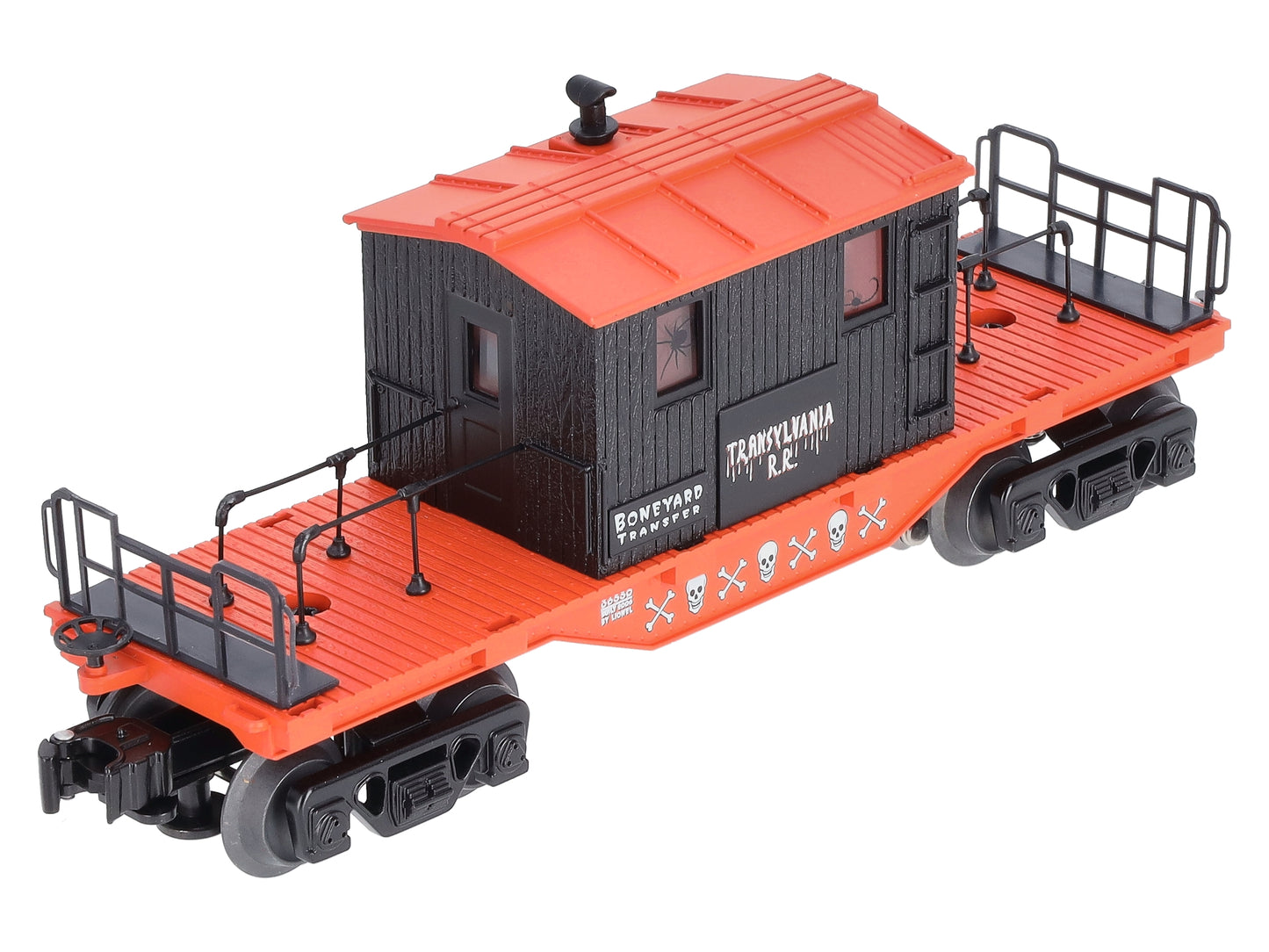 Lionel 6-36550 O Gauge Halloween Transylvania Transfer Illuminated Caboose LN/Box