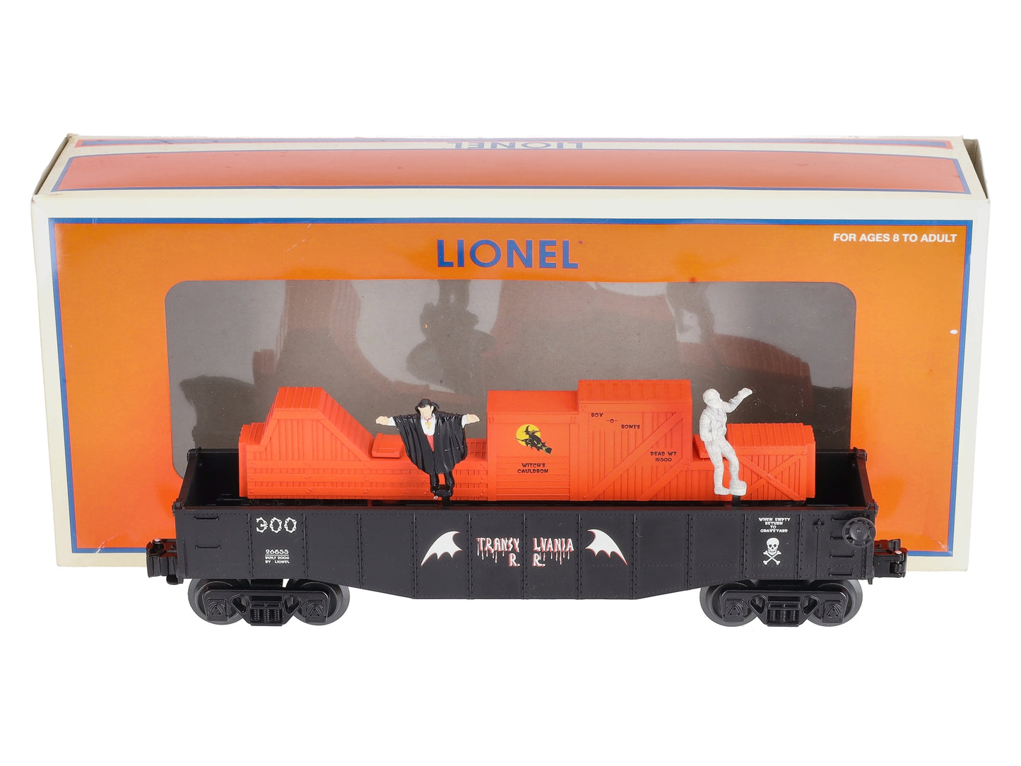 Lionel 6-26855 O Gauge Operating Halloween Animated Gondola LN/Box