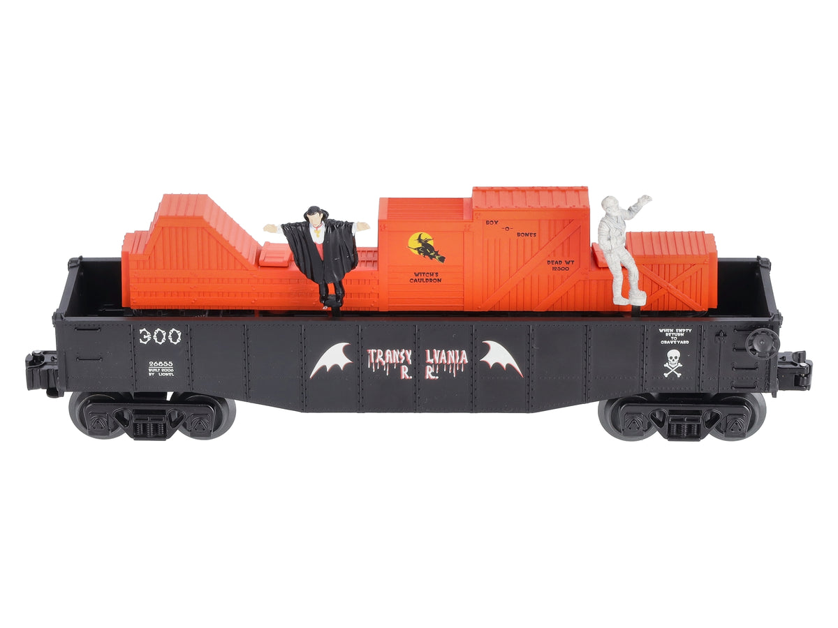Lionel 6-26855 O Gauge Operating Halloween Animated Gondola LN/Box