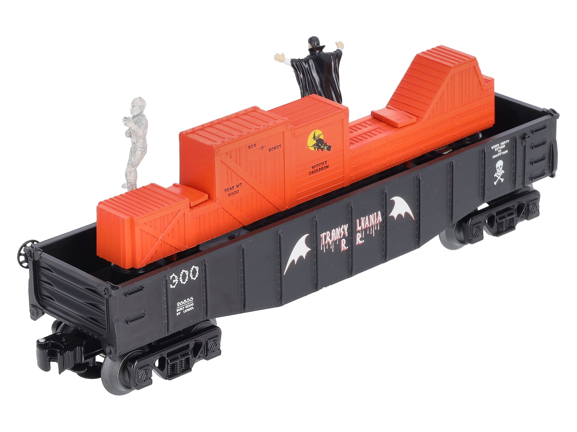 Lionel 6-26855 O Gauge Operating Halloween Animated Gondola LN/Box