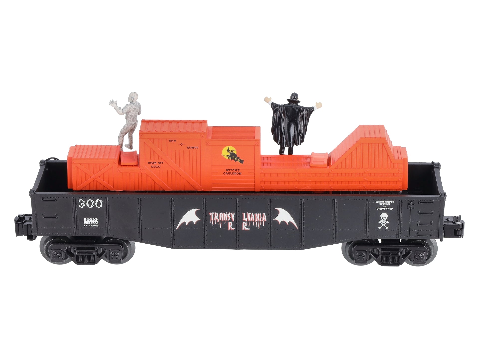 Lionel 6-26855 O Gauge Operating Halloween Animated Gondola LN/Box