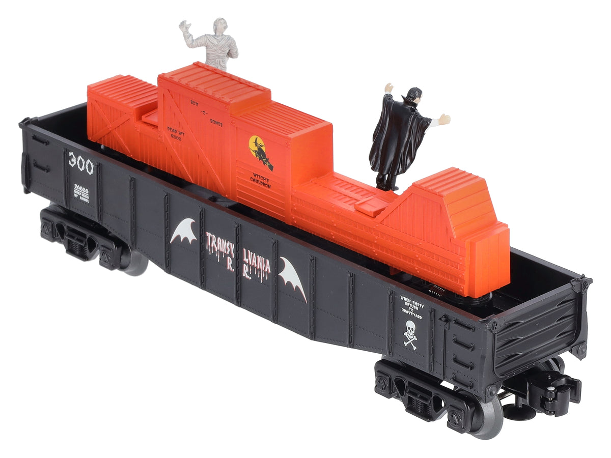 Lionel 6-26855 O Gauge Operating Halloween Animated Gondola LN/Box