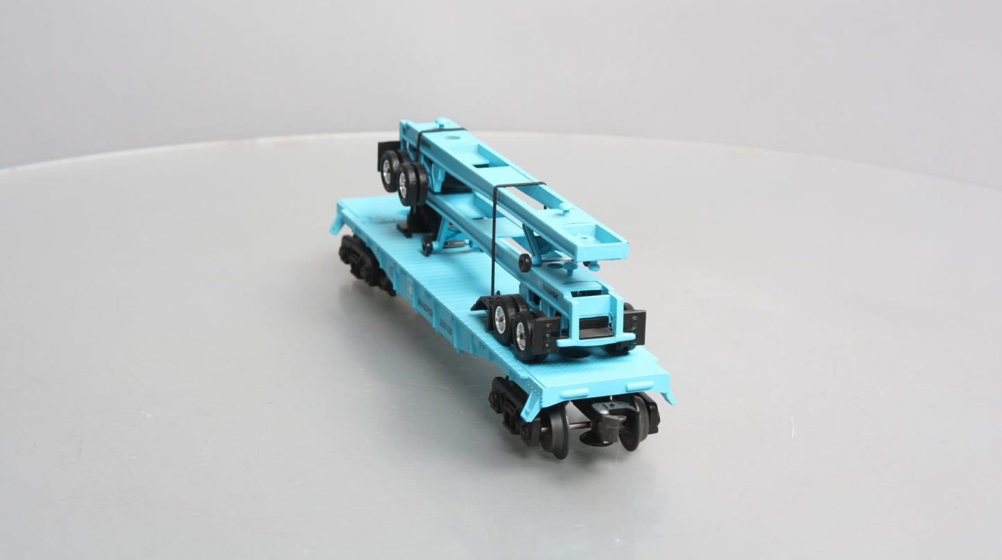 Lionel 6-36092 O Gauge Maersk Flat w/Diecast Trailers LN/Box