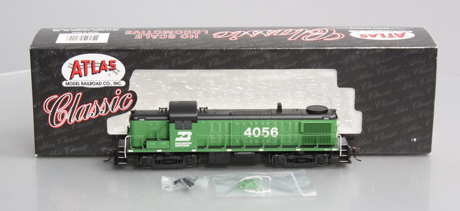 Atlas 7015 HO Scale Burlington Northern RS-3 Diesel Locomotive #4056