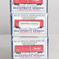 Branchline Trains 1001 Santa Fe 50' AAR Single Door Boxcar 4 Pack