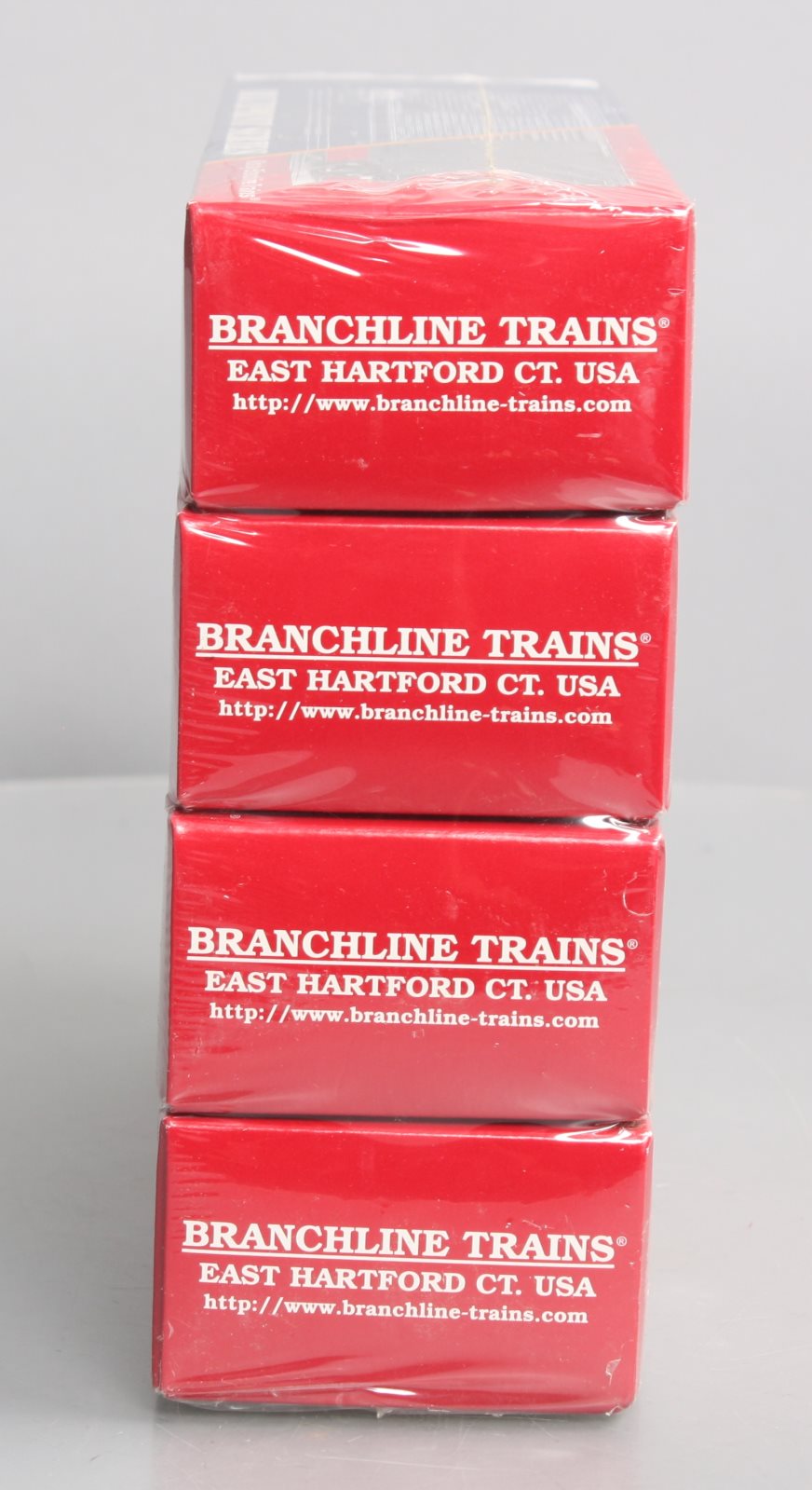 Branchline Trains 1001 Santa Fe 50' AAR Single Door Boxcar 4 Pack