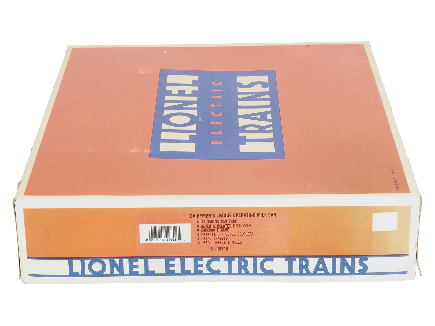 Lionel 6-19818 O Gauge Dairymen‘s League Operating Milk Car #788 LN/Box