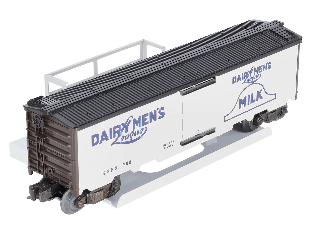 Lionel 6-19818 O Gauge Dairymen‘s League Operating Milk Car #788 LN/Box
