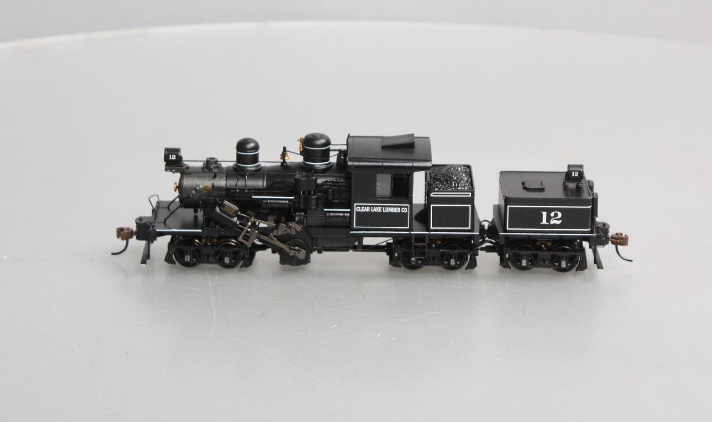 Bachmann 82905 HO Clear Lake Lumber Co 70-Ton 3-Truck Steam Climax w/DCC
