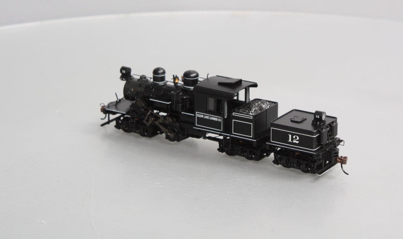 Bachmann 82905 HO Clear Lake Lumber Co 70-Ton 3-Truck Steam Climax w/DCC