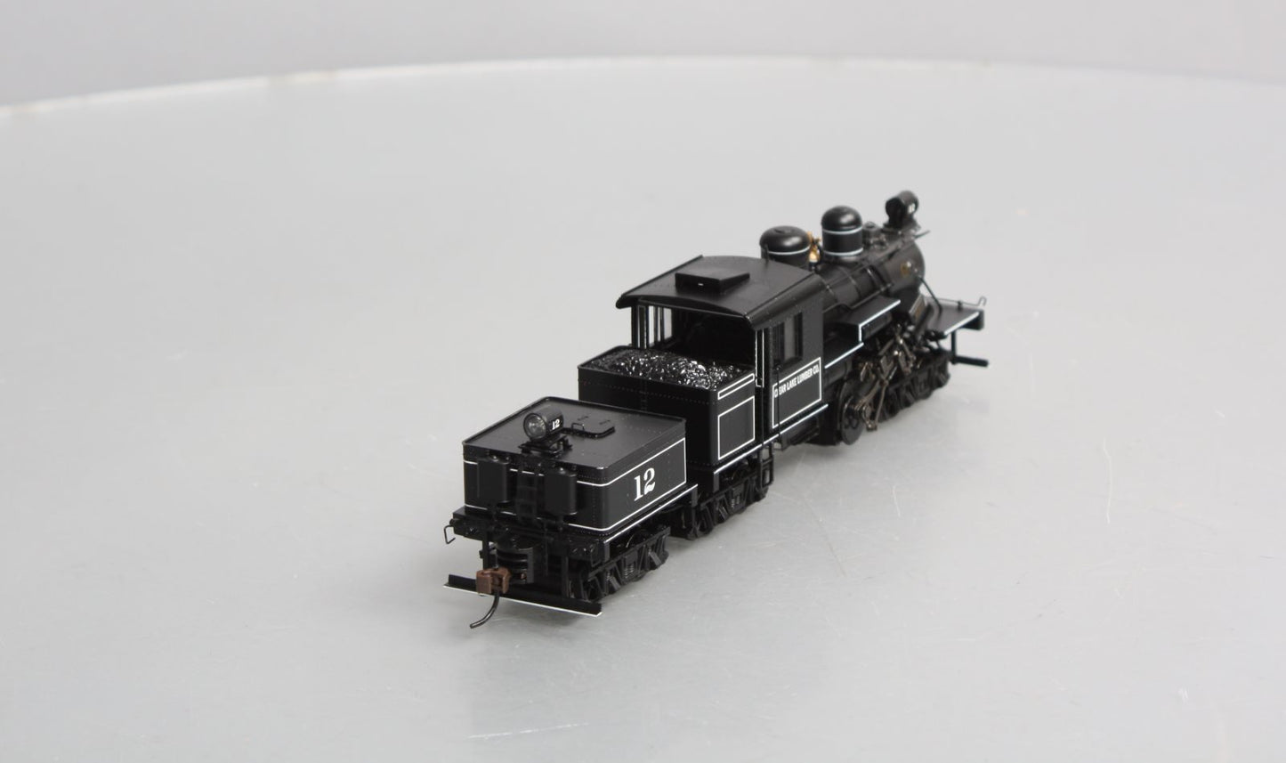Bachmann 82905 HO Clear Lake Lumber Co 70-Ton 3-Truck Steam Climax w/DCC