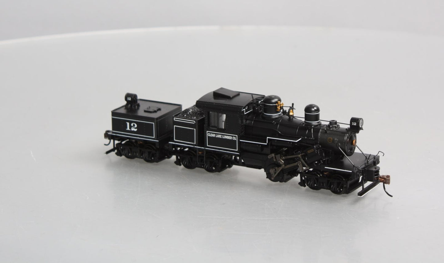 Bachmann 82905 HO Clear Lake Lumber Co 70-Ton 3-Truck Steam Climax w/DCC