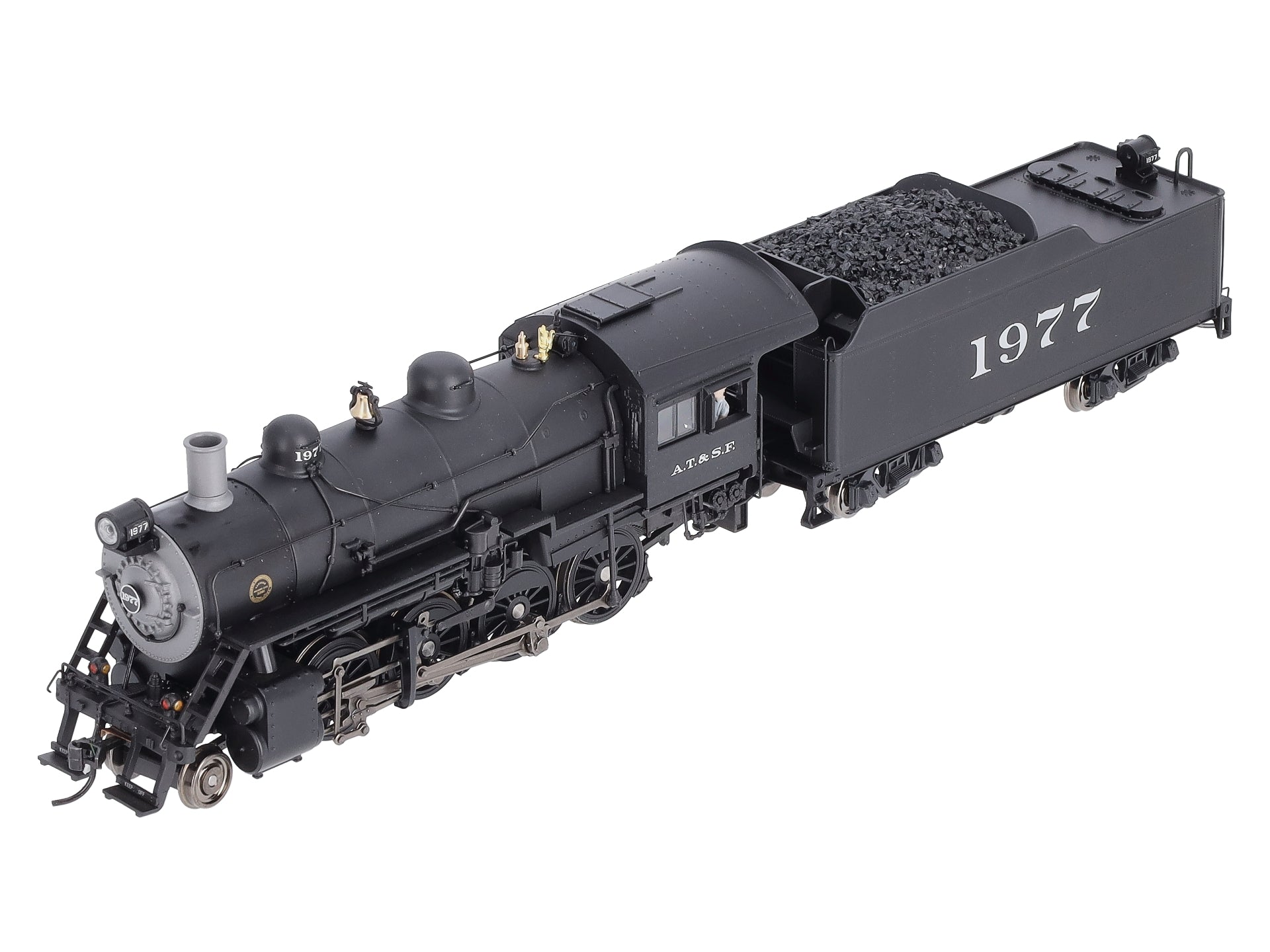 Broadway Limited 6340 HO ATSF 2-8-0 Consolidation Steam Loco Sound/DCC #1977