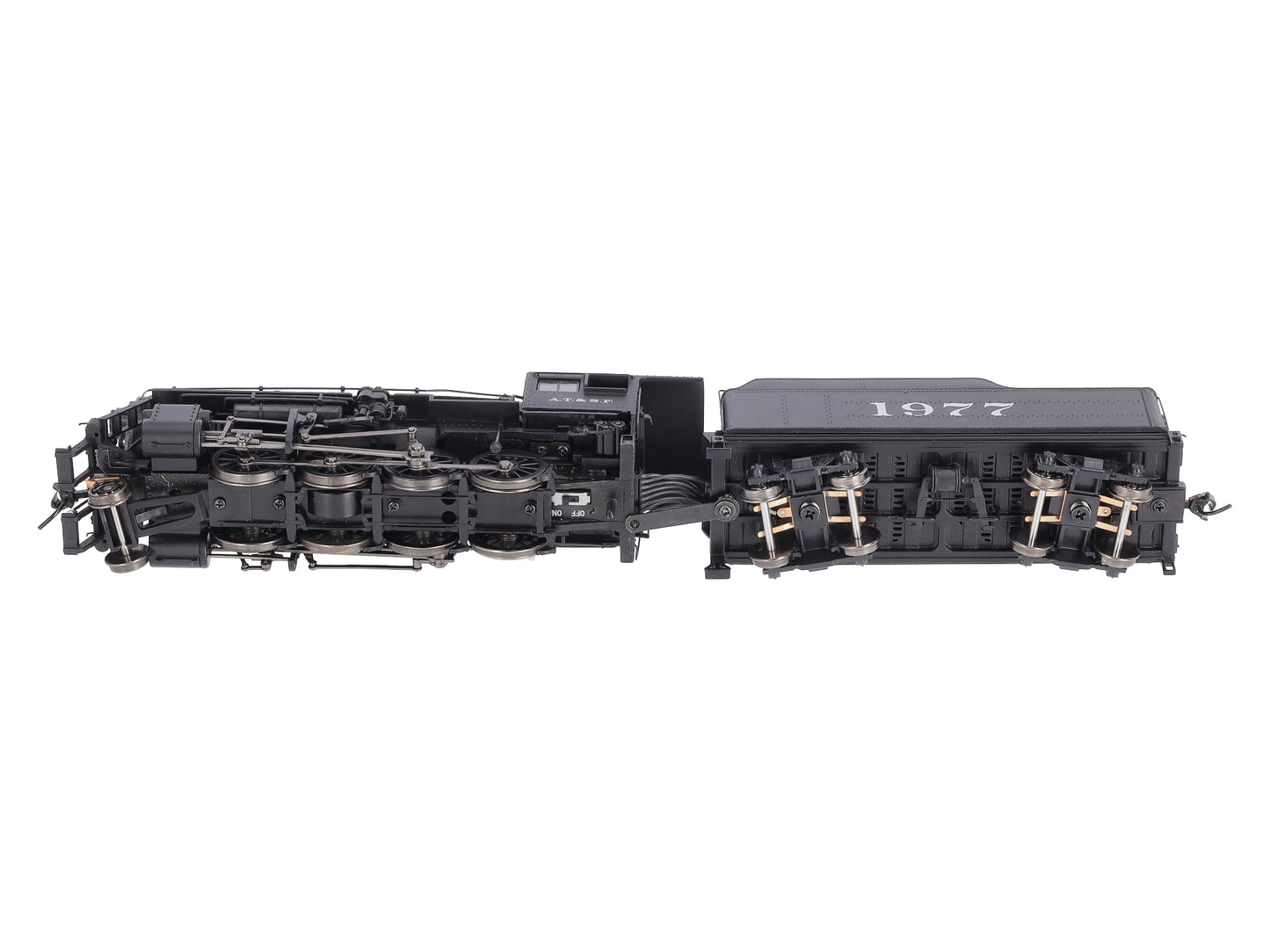 Broadway Limited 6340 HO ATSF 2-8-0 Consolidation Steam Loco Sound/DCC #1977