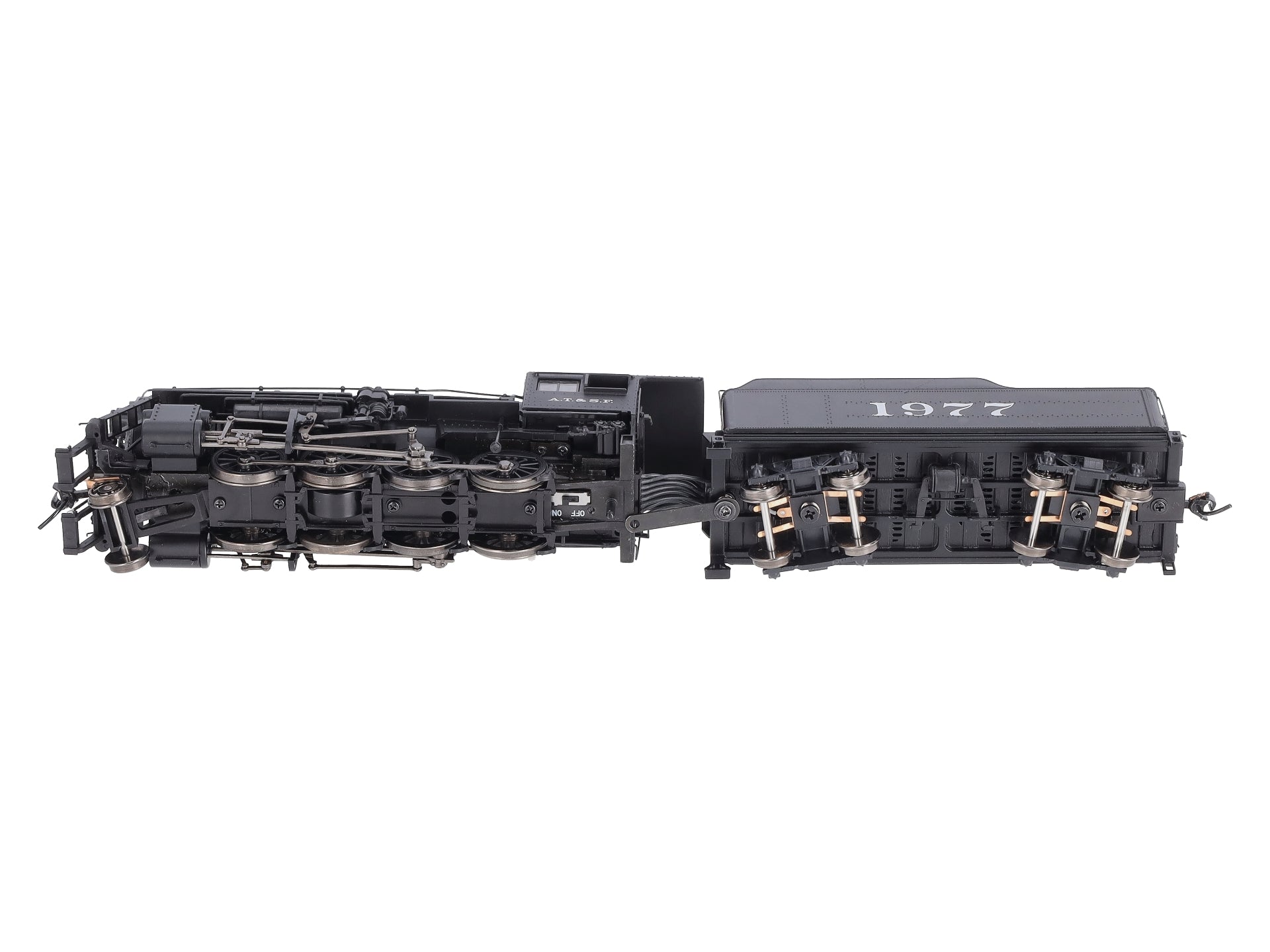 Broadway Limited 6340 HO ATSF 2-8-0 Consolidation Steam Loco Sound/DCC #1977