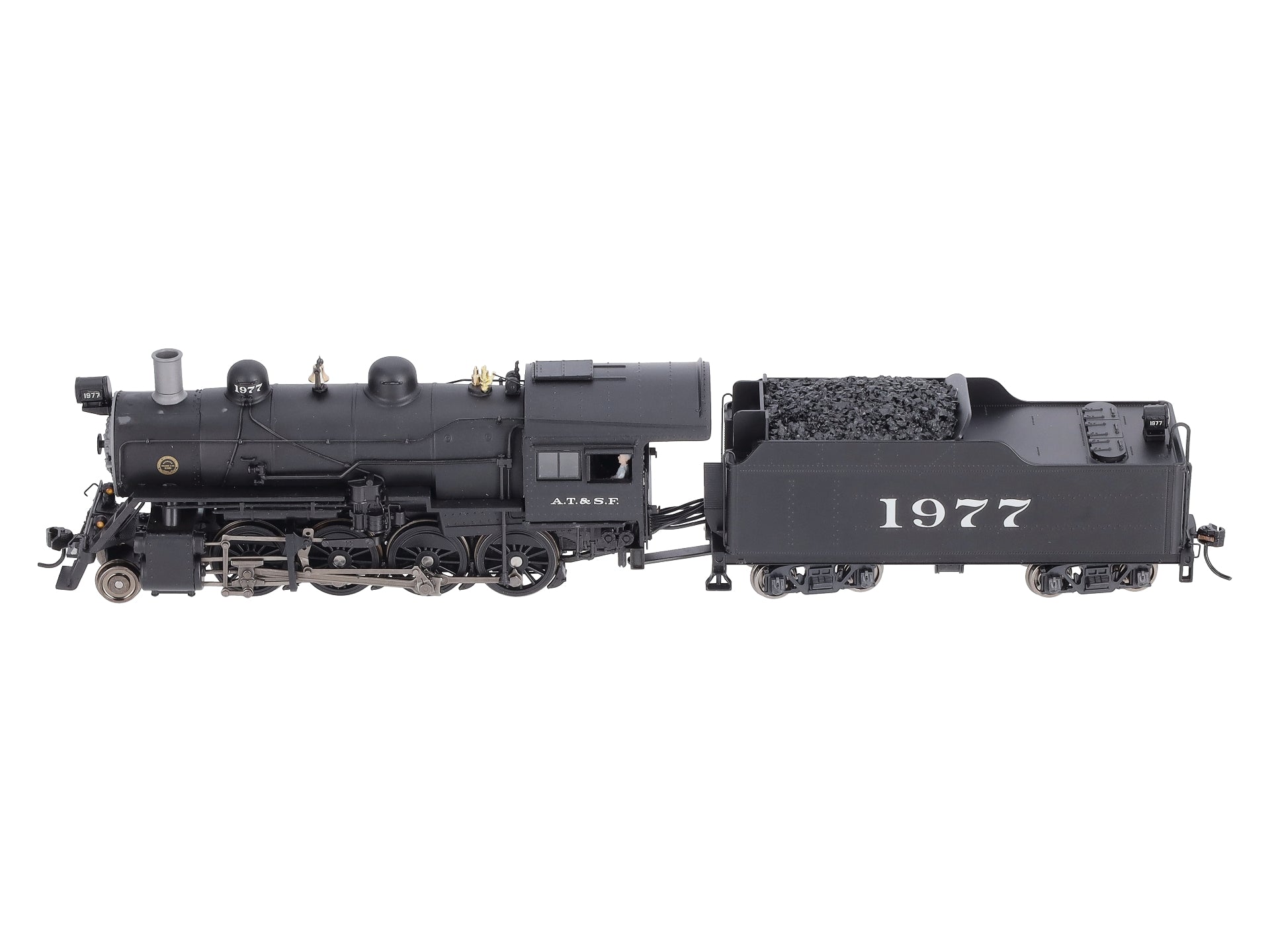 Broadway Limited 6340 HO ATSF 2-8-0 Consolidation Steam Loco Sound/DCC #1977