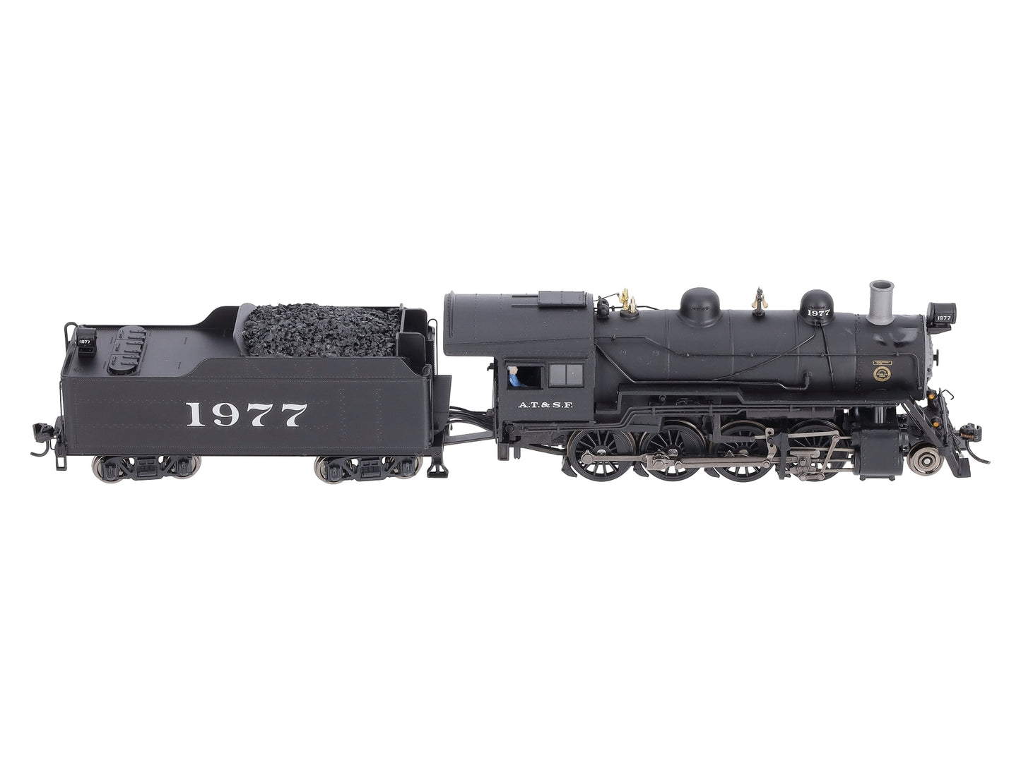 Broadway Limited 6340 HO ATSF 2-8-0 Consolidation Steam Loco Sound/DCC #1977