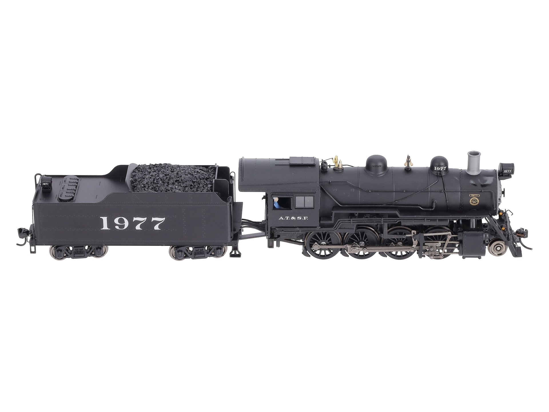 Broadway Limited 6340 HO ATSF 2-8-0 Consolidation Steam Loco Sound/DCC #1977