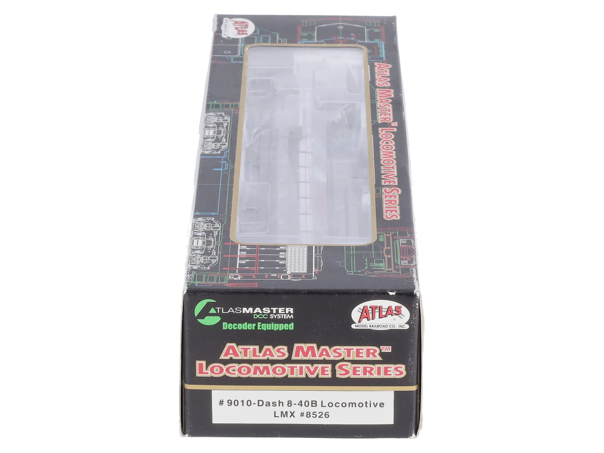 Atlas 9010 HO LMX DASH 8-40B Diesel Locomotive Standard DC #8526