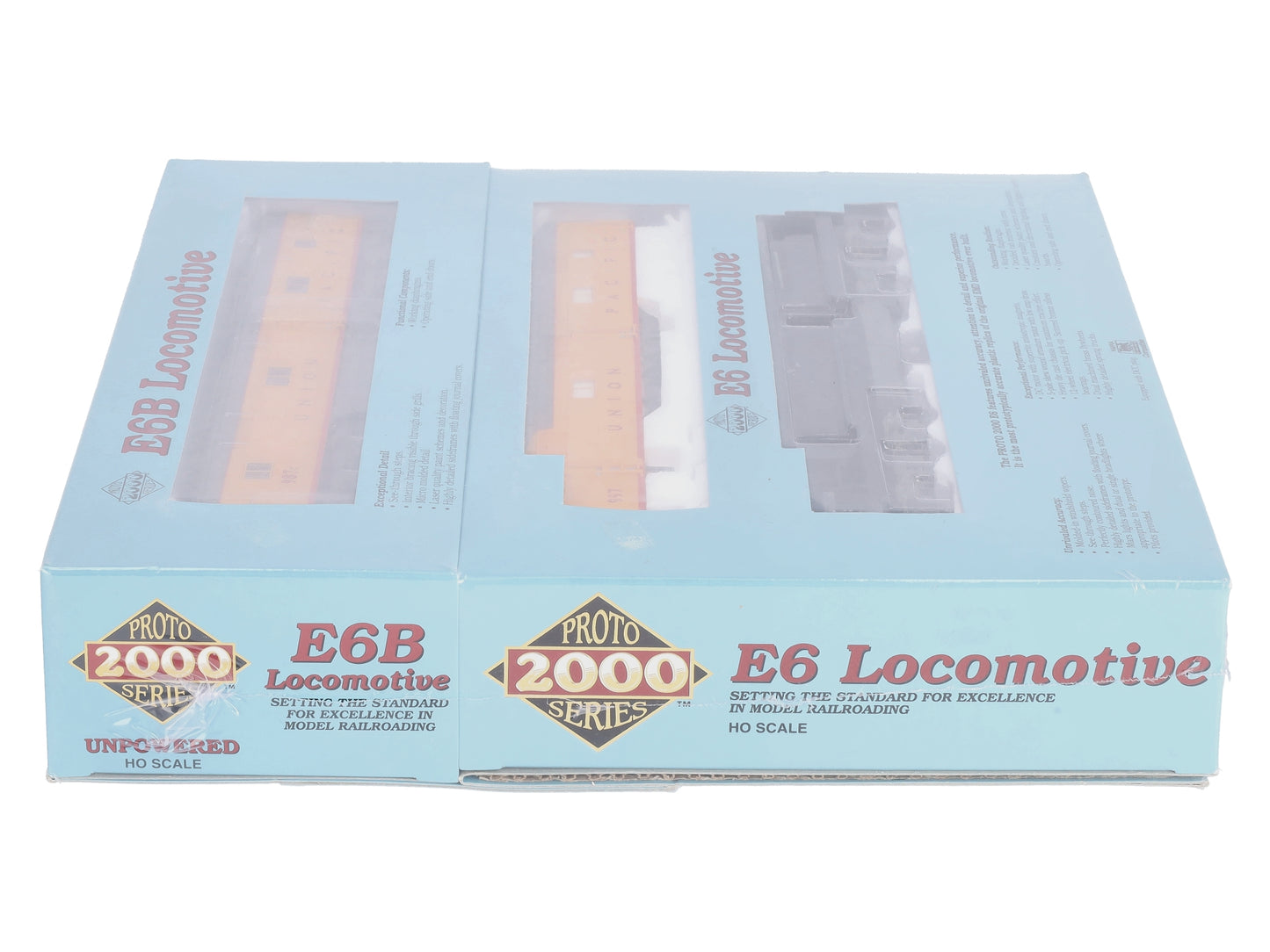 Proto 2000 23549 HO Scale Union Pacific EMD E6 AB Diesel Engine Set: #997/#987c MT/Box