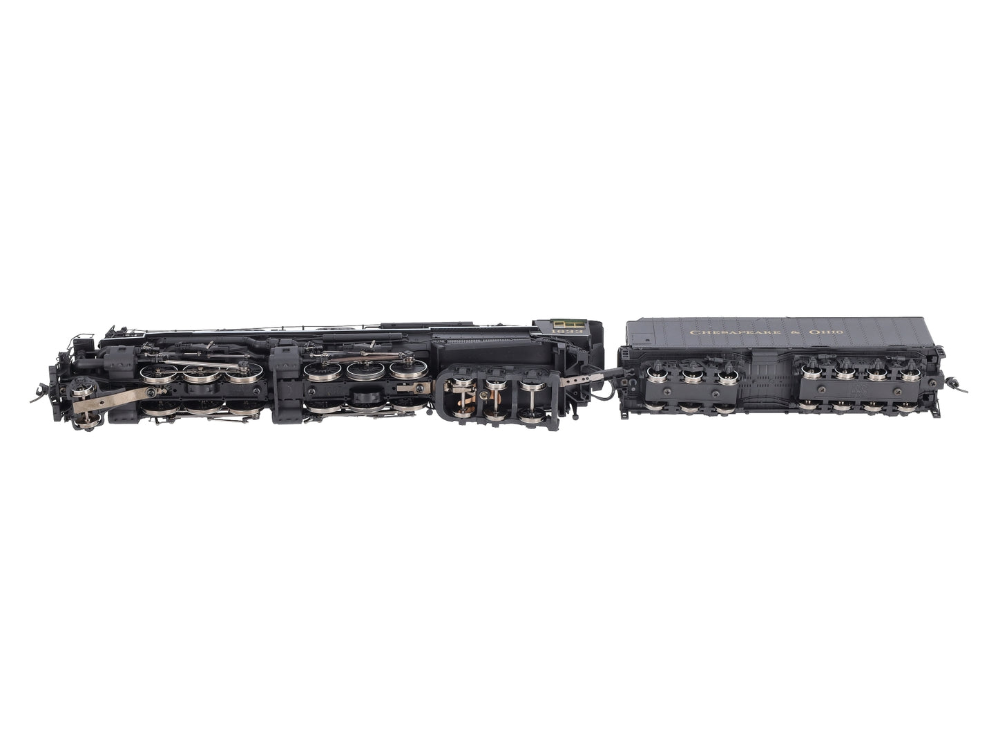 Rivarossi R5454 HO Scale C&O Class 2-6-6-6 Steam Locomotive & Tender #1633