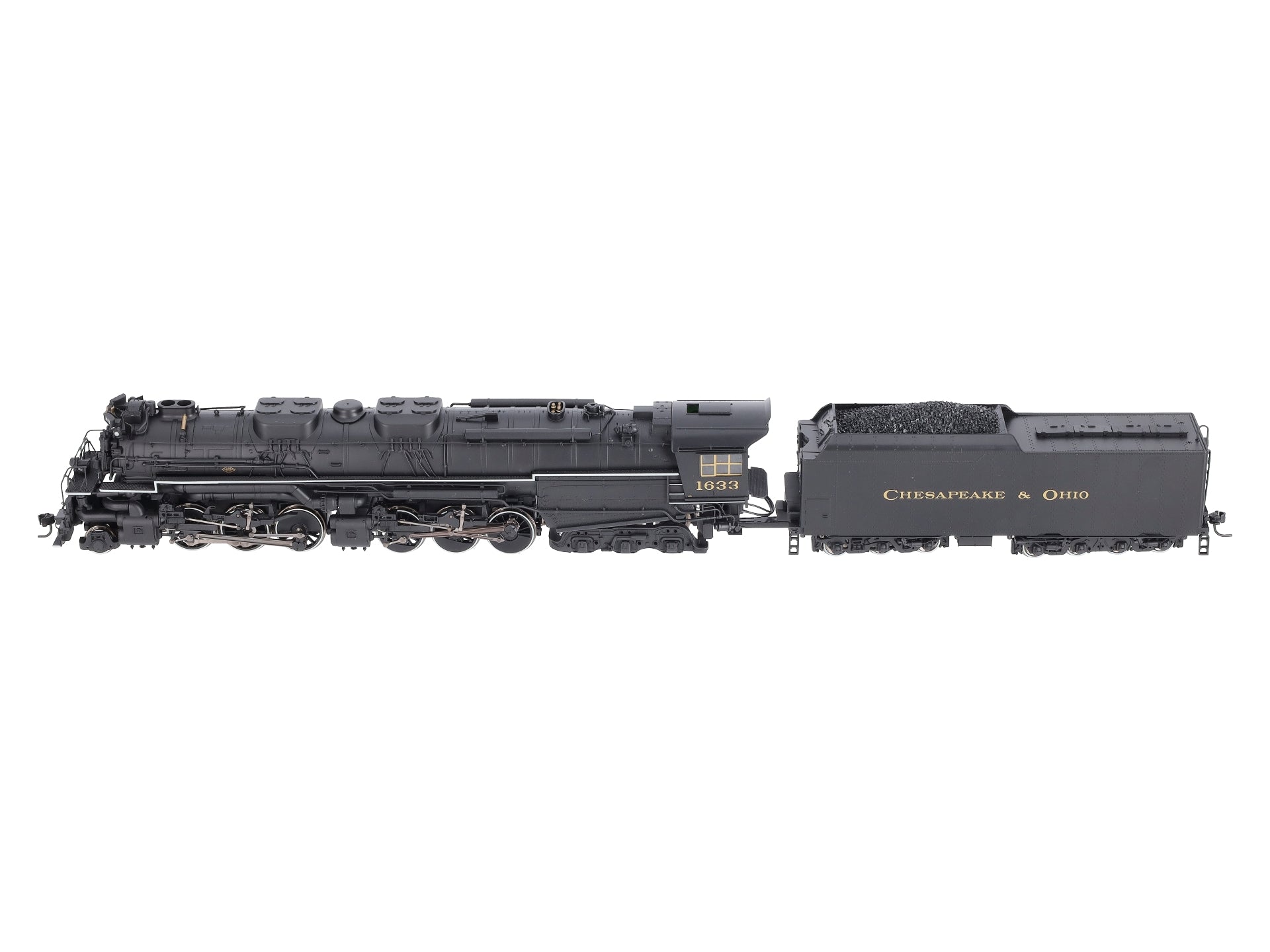 Rivarossi R5454 HO Scale C&O Class 2-6-6-6 Steam Locomotive & Tender #1633 MT/Box
