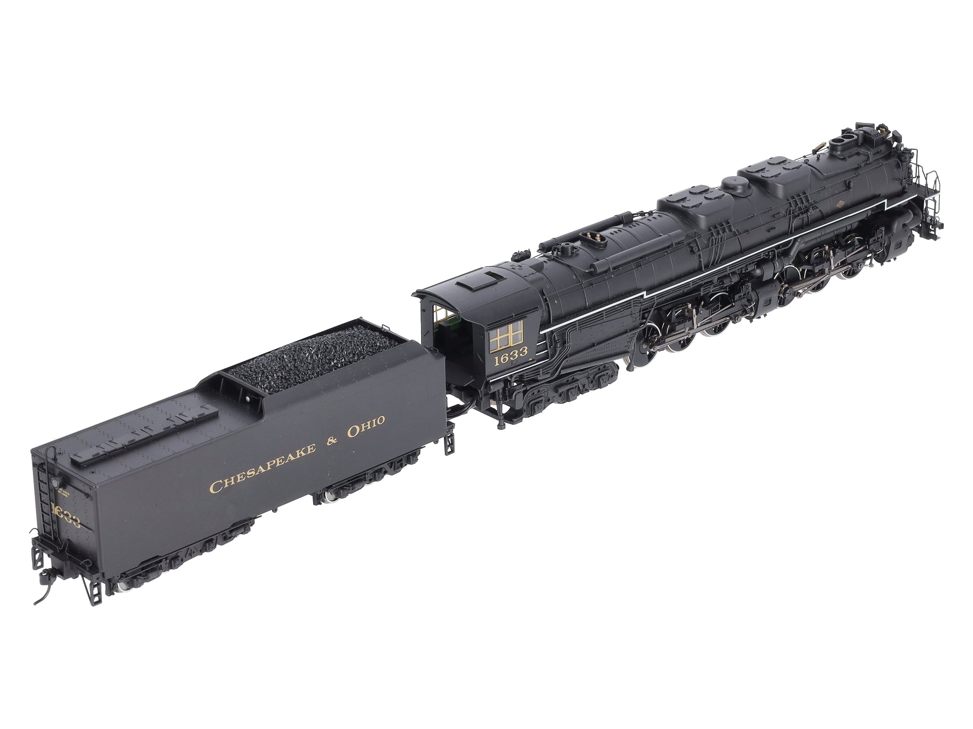 Rivarossi R5454 HO Scale C&O Class 2-6-6-6 Steam Locomotive & Tender #1633 LN/Box