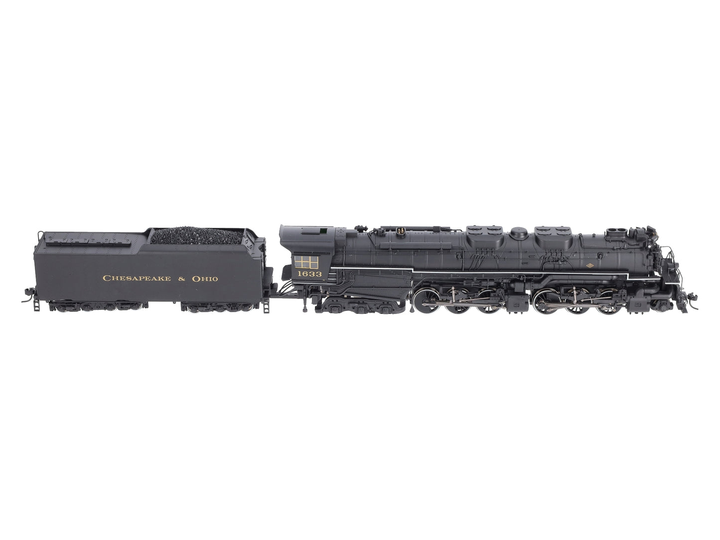 Rivarossi R5454 HO Scale C&O Class 2-6-6-6 Steam Locomotive & Tender #1633 MT/Box