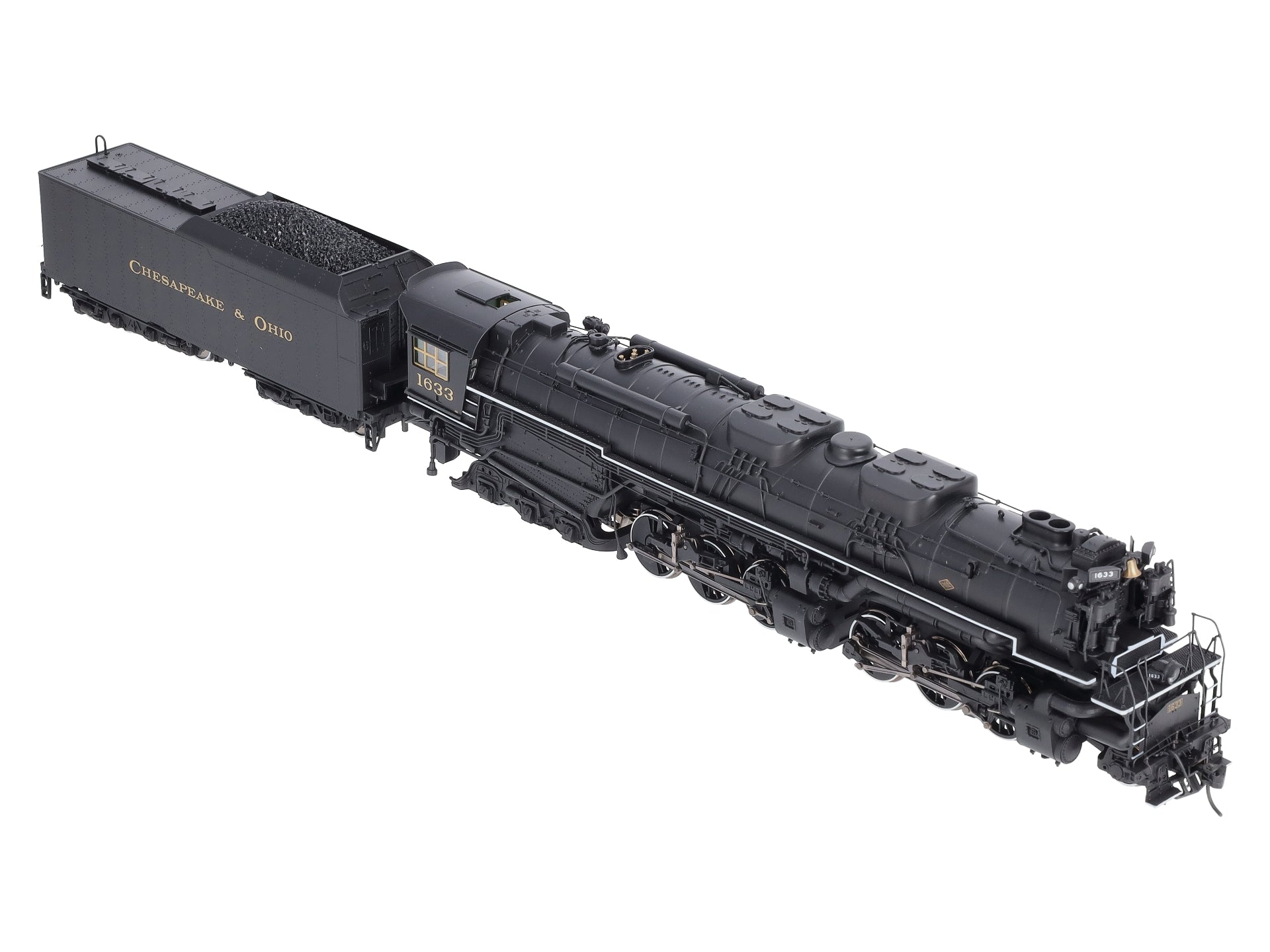 Rivarossi R5454 HO Scale C&O Class 2-6-6-6 Steam Locomotive & Tender #1633 LN/Box