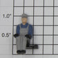 Lionel 8632-28 Left Hand Fireman Figure With Bracket for 4-4-2