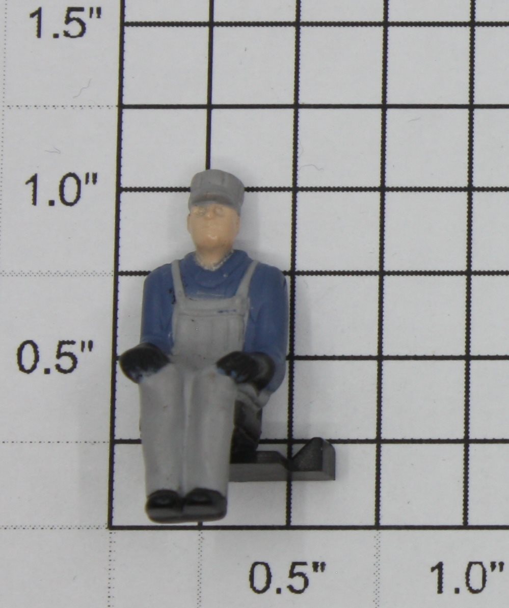 Lionel 8632-28 Left Hand Fireman Figure With Bracket for 4-4-2